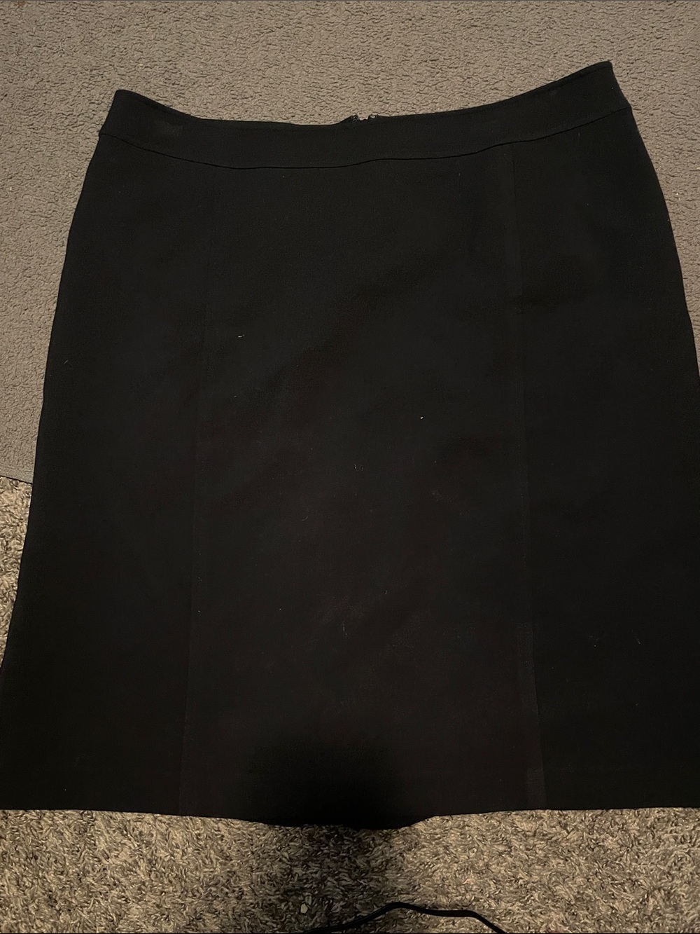 Classic Black Women's Pencil Skirt - Versatile Office Style